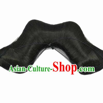 Chinese Ancient Hair Accessories Qing Dynasty Manchu Empress Chignon Wigs for Women