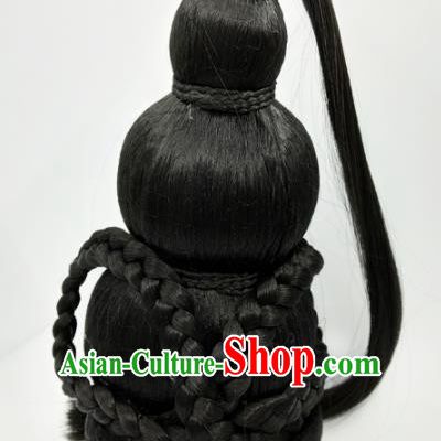 Chinese Ancient Hair Accessories Tang Dynasty Princess Chignon Wigs for Women
