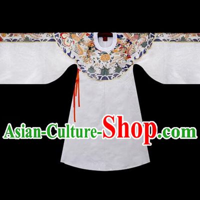 Traditional Chinese Ming Dynasty Nobility Lady Costumes Ancient Embroidered Hanfu Blouse for Women