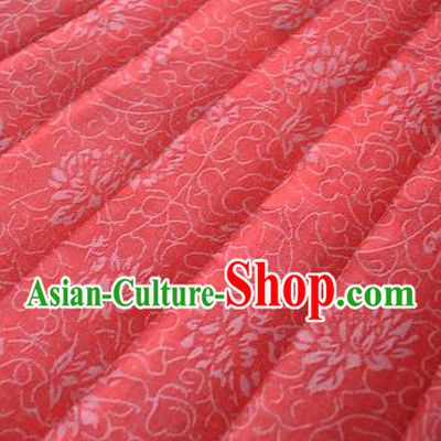 Asian Chinese Traditional Pattern Design Pink Brocade Fabric Silk Fabric Chinese Fabric Material