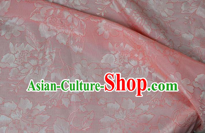 Chinese Traditional Flower Silk Fabric Brocade Embroidered Fabric Dress Material Chinese Traditional Flower Silk Fabric Brocade Embroidered Fabric Dress Material