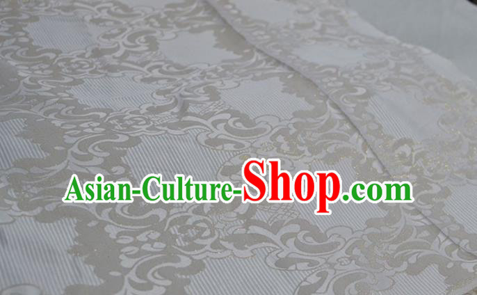 Chinese Traditional Flower Silk Fabric Brocade Embroidered Fabric Dress Material Chinese Traditional Flower Silk Fabric Brocade Embroidered Fabric Dress Material