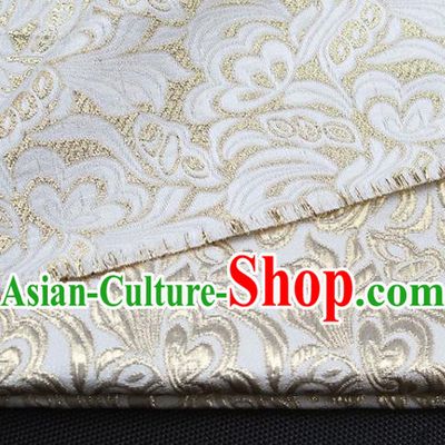 Asian Chinese Fabric Traditional Pattern Design Linen Brocade Fabric Chinese Costume Silk Fabric Material