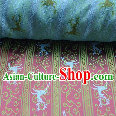 Asian Chinese Fabric Traditional Pattern Design Brocade Fabric Chinese Costume Silk Fabric Material