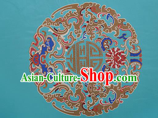 Chinese Traditional Flower Silk Fabric Brocade Embroidered Fabric Dress Material Chinese Traditional Flower Silk Fabric Brocade Embroidered Fabric Dress Material