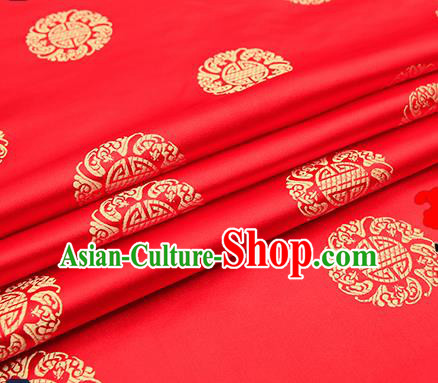 Chinese Traditional Flower Silk Fabric Brocade Embroidered Fabric Dress Material Chinese Traditional Flower Silk Fabric Brocade Embroidered Fabric Dress Material