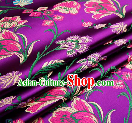 Chinese Traditional Flower Silk Fabric Brocade Embroidered Fabric Dress Material Chinese Traditional Flower Silk Fabric Brocade Embroidered Fabric Dress Material