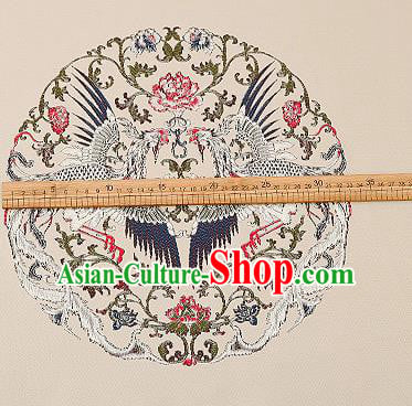 Chinese Traditional Flower Silk Fabric Brocade Embroidered Fabric Dress Material Chinese Traditional Flower Silk Fabric Brocade Embroidered Fabric Dress Material