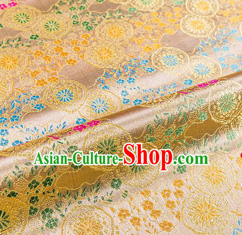 Chinese Traditional Flower Silk Fabric Brocade Embroidered Fabric Dress Material Chinese Traditional Flower Silk Fabric Brocade Embroidered Fabric Dress Material