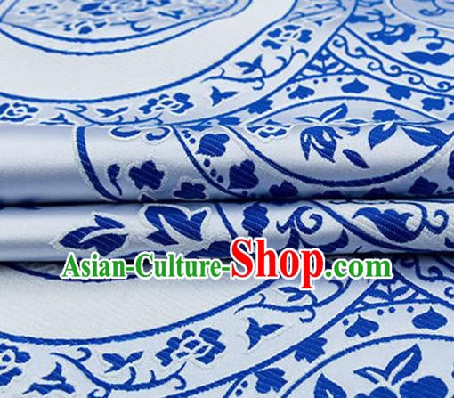 Chinese Traditional Flower Silk Fabric Brocade Embroidered Fabric Dress Material Chinese Traditional Flower Silk Fabric Brocade Embroidered Fabric Dress Material