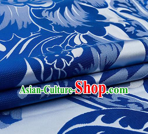 Chinese Traditional Flower Silk Fabric Brocade Embroidered Fabric Dress Material Chinese Traditional Flower Silk Fabric Brocade Embroidered Fabric Dress Material