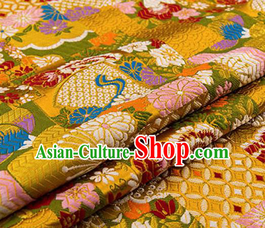 Chinese Traditional Flower Silk Fabric Brocade Embroidered Fabric Dress Material Chinese Traditional Flower Silk Fabric Brocade Embroidered Fabric Dress Material