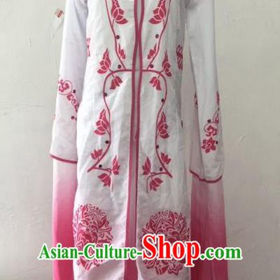 Chinese Traditional Classical Dance Costumes Beijing Opera Diva Folk Dance Pink Dress for Women