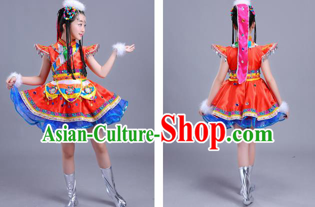 Traditional Chinese Fan Dance Folk Dance Costume Classical Yangko Dance Classical Dance Dress