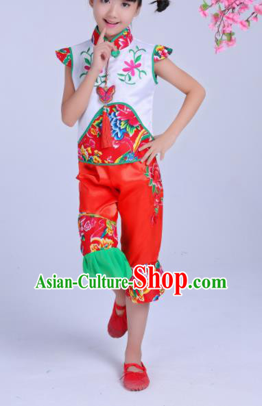 Traditional Chinese Fan Dance Folk Dance Costume Classical Yangko Dance Classical Dance Dress Traditional Chinese Fan Dance Folk Dance Costume Classical Yangko Dance Classical Dance Dress
