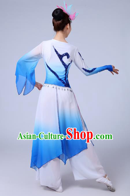 Traditional Chinese Fan Dance Folk Dance Costume Classical Yangko Dance Classical Dance Dress Traditional Chinese Fan Dance Folk Dance Costume Classical Yangko Dance Classical Dance Dress