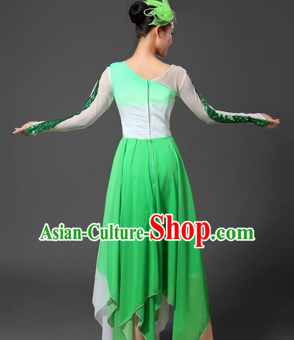 Traditional Chinese Fan Dance Folk Dance Costume Classical Yangko Dance Classical Dance Dress Traditional Chinese Fan Dance Folk Dance Costume Classical Yangko Dance Classical Dance Dress