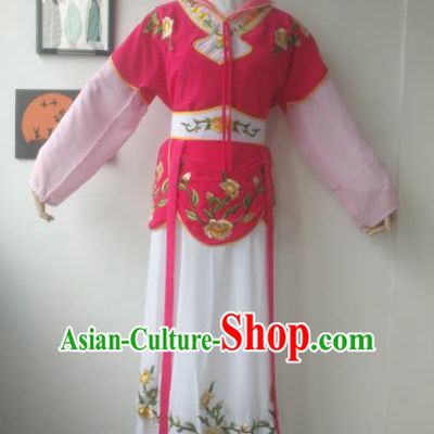 Chinese Traditional Peking Opera Mui Tsai Costumes Ancient Beijing Opera Diva Clothing for Adults