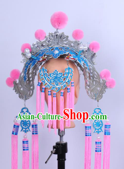 Traditional China Beijing Opera Costume Gifted Scholar Embroidered Robe and Hat Ancient Chinese Peking Opera Embroidery Clothing