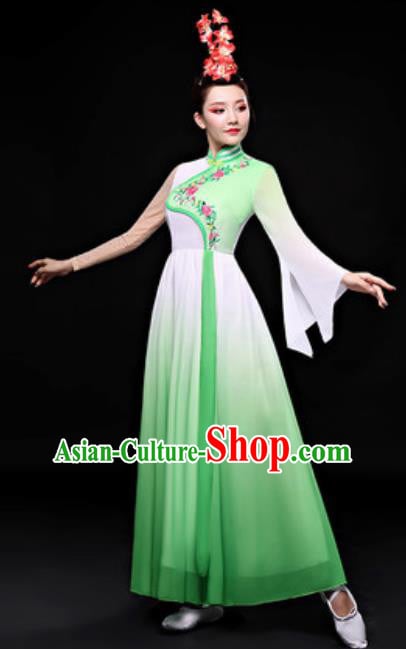 Traditional Chinese Fan Dance Folk Dance Costume Classical Yangko Dance Classical Dance Dress Traditional Chinese Fan Dance Folk Dance Costume Classical Yangko Dance Classical Dance Dress