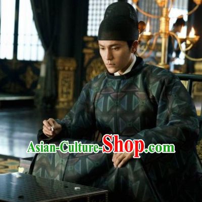 Chinese Traditional Ancient Crown Prince Costumes The Rise of Phoenixes Tang Dynasty Clothing for Men