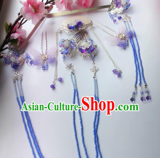Chinese Ancient Style Hair Jewelry Accessories Cosplay Hairpins Headwear Headdress for Women Chinese Ancient Style Hair Jewelry Accessories Cosplay Hairpins Headwear Headdress for Women