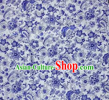 Chinese Traditional Flower Silk Fabric Brocade Embroidered Fabric Dress Material Chinese Traditional Flower Silk Fabric Brocade Embroidered Fabric Dress Material