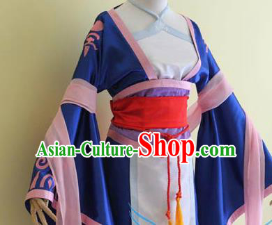 Top Grade Asian Cosplay Costumes Cartoon Characters Clothing Kimono Chinese Swordsman Hanfu Dress Top Grade Asian Cosplay Costumes Cartoon Characters Clothing Kimono Chinese Swordsman Hanfu Dress