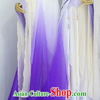 Traditional Chinese Handmade Cosplay Peri Costumes Ancient Tang Dynasty Imperial Consort Hanfu Dress for Women