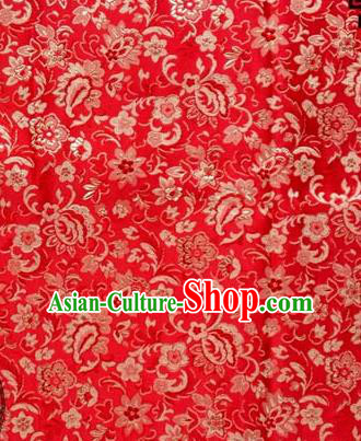 Chinese Traditional Flower Silk Fabric Brocade Embroidered Fabric Dress Material Chinese Traditional Flower Silk Fabric Brocade Embroidered Fabric Dress Material