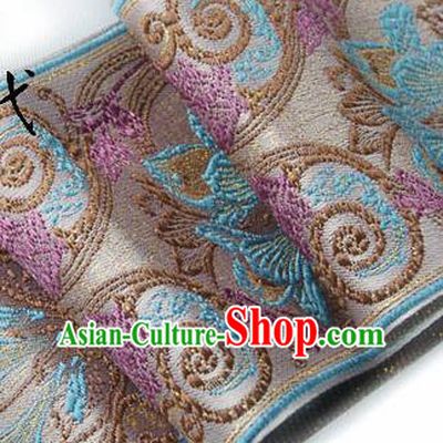 Traditional Chinese Handmade Brocade Belts Ancient Embroidered Brocade Lace Trimmings Accessories
