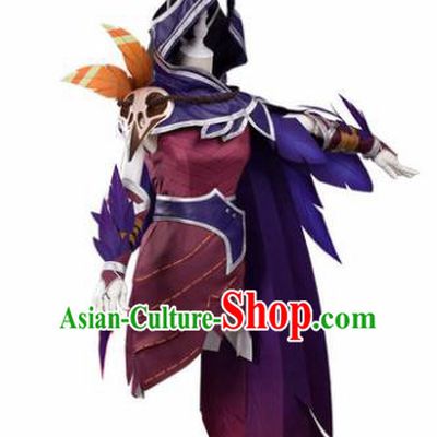 Chinese Traditional Cosplay Assassin Costumes Ancient Swordsman Clothing for Men