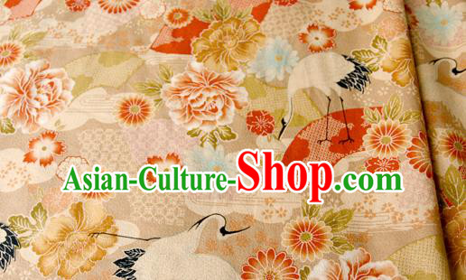 Chinese Traditional Flower Silk Fabric Brocade Embroidered Fabric Dress Material Chinese Traditional Flower Silk Fabric Brocade Embroidered Fabric Dress Material