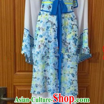 Chinese Traditional Beijing Opera Young Lady White Dress Ancient Maidservants Embroidered Costumes for Poor