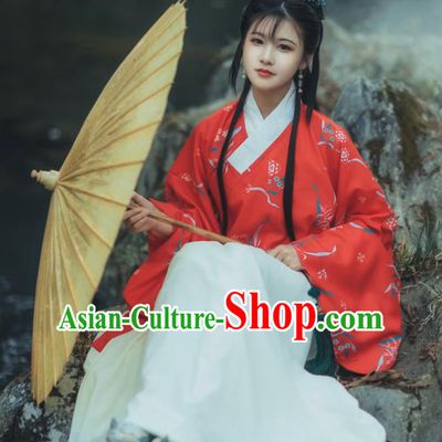 Chinese Ming Dynasty Princess Costumes Traditional Ancient Noble Lady Hanfu Dress for Women