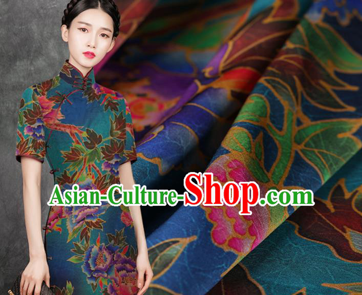 Chinese Traditional Silk Fabric Brocade Embroidered Fabric Dress Material Gambiered Canton Gauze Chinese Traditional Silk Fabric Brocade Embroidered Fabric Dress Material Gambiered Canton Gauze