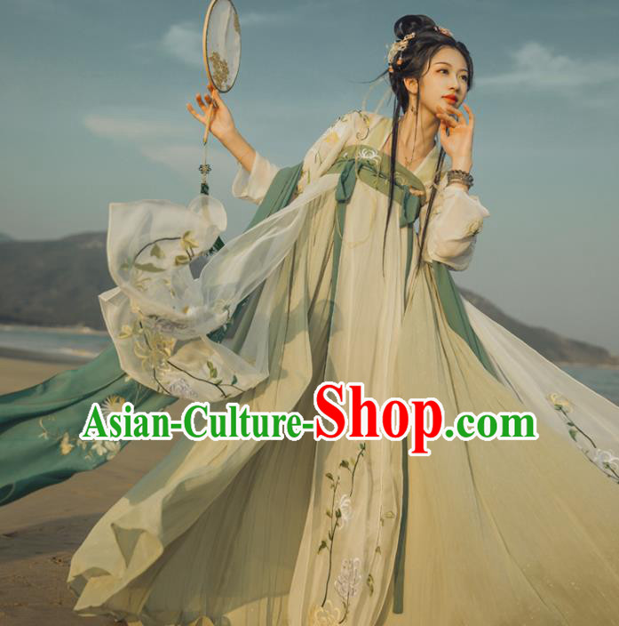 Chinese Ancient Palace Lady Hanfu Han Dynasty Imperial Concubine Queen Embroidered Historical Costumes Chinese Ancient Palace Lady Hanfu Han Dynasty Imperial Concubine Queen Embroidered Historical Costumes