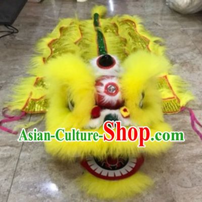 Traditional Chinese One Kid One Child Lion Dance Costume Primary School Middle School