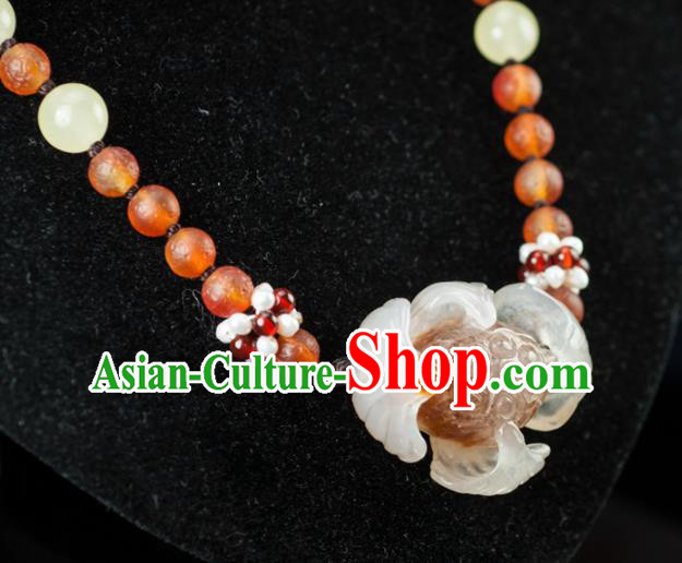 Chinese Ancient Jewelry Accessories Jade Hairpins Headwear Headdress Hanfu Necklace Earrings for Women Chinese Ancient Jewelry Accessories Jade Hairpins Headwear Headdress Hanfu Necklace Earrings for Women