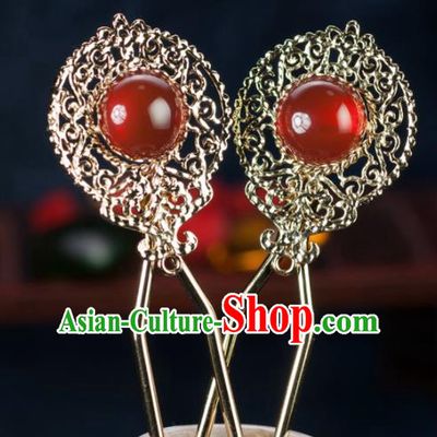 Chinese Traditional Hanfu Hair Accessories Ancient Classical Hairpins for Women