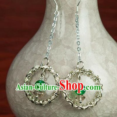Chinese Traditional Jewelry Accessories Ancient Hanfu Earrings for Women