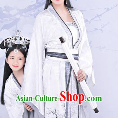 Chinese Ancient Imperial Consort Hanfu Dress Traditional Tang Dynasty Palace Lady Embroidered Costumes for Women