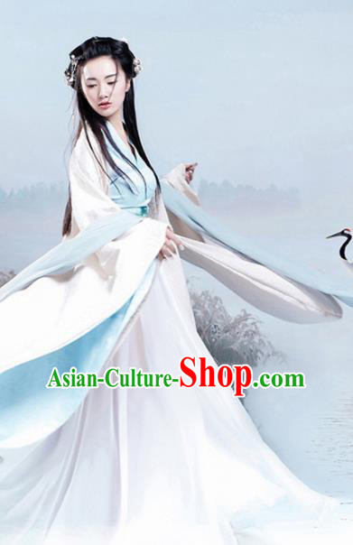 Chinese Ancient Palace Lady Hanfu Han Dynasty Imperial Concubine Queen Embroidered Historical Costumes