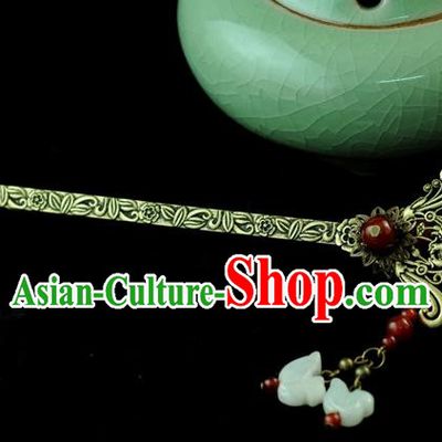 Chinese Traditional Mandarin Duck Hair Clip Hair Accessories Ancient Palace Classical Hairpins for Women