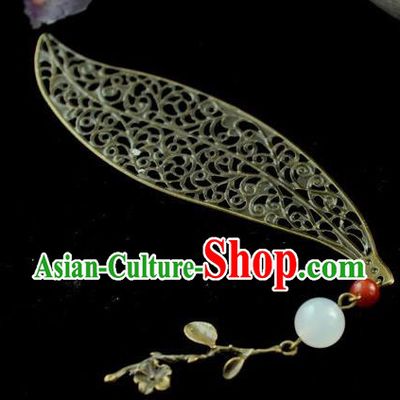 Chinese Traditional Bookmarks Leaf Bookmark