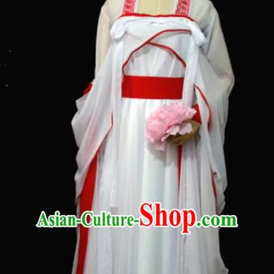 Chinese Ancient Peri Princess Embroidered Costumes for Women