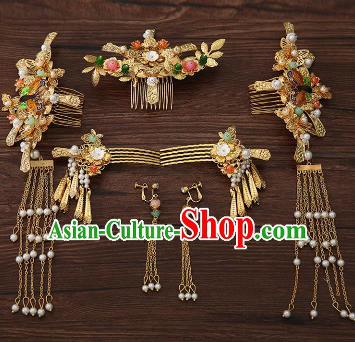 Chinese Ancient Style Hair Jewelry Accessories Cosplay Hairpins Headwear Headdress for Women Chinese Ancient Style Hair Jewelry Accessories Cosplay Hairpins Headwear Headdress for Women
