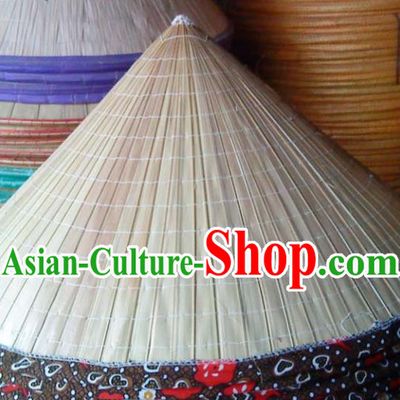Chinese Traditional Handmade Craft Straw Hat Bamboo Hat