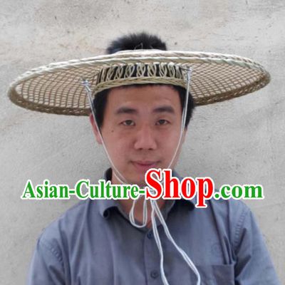 Chinese Traditional Handmade Craft Bamboo Hat