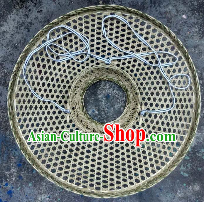 Chinese Traditional Handmade Craft Straw Braid Handicraft Bamboo Hat Chinese Traditional Handmade Craft Straw Braid Handicraft Bamboo Hat
